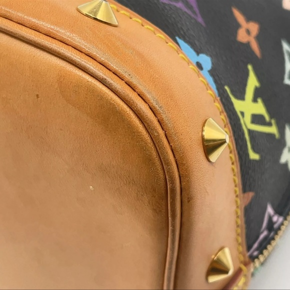 LOUISVUITTON Monogram Multi Color Noir Alma M92646 W/Bag - Picture 11 of 16